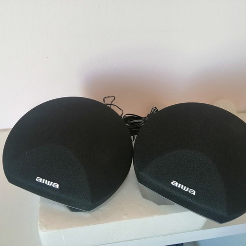 Aiwa SX-R275YST surround speakers pair, new old stock