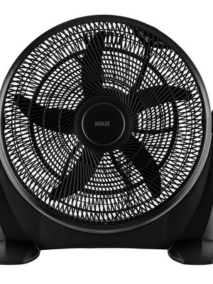 Muhler Floor Fan 80W New Black