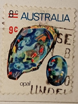 Australia stamp used