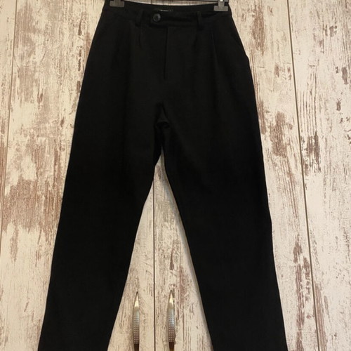 Black tailored trousers Pink Woman size S like new