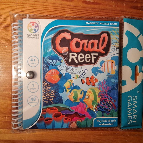 Smart Games Coral Reef board game like new, educational