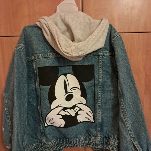 Zara Mickey denim jacket like new for girl 152 cm