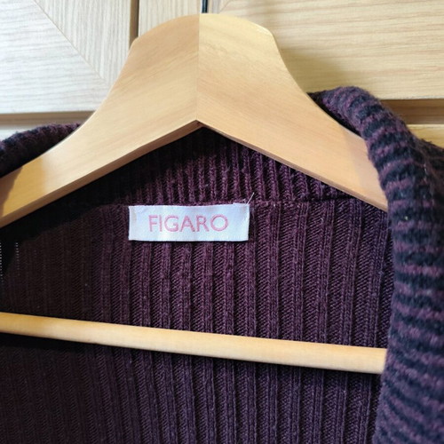 Bolero jacket used purple Figaro size L with one button