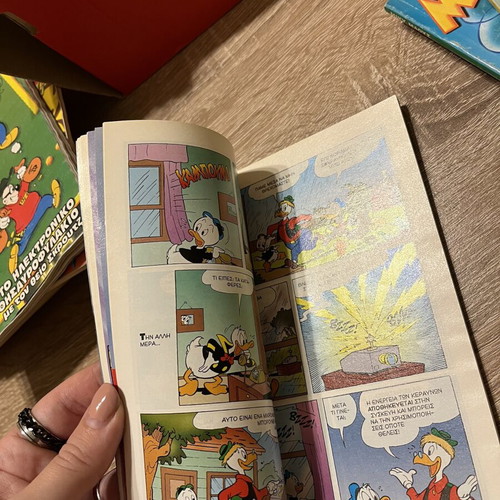 Miky Maoys comic used, Diagonismos Chionanorthon me ton Kyro