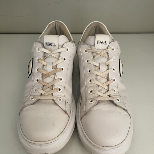 Karl Lagerfeld men's sneakers size 45 like new, white