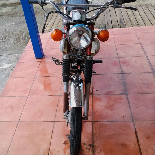 Yamaha FS1 50cc refurbished vintage moped 1973
