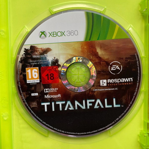 Xbox 360 Titanfall used, without manual