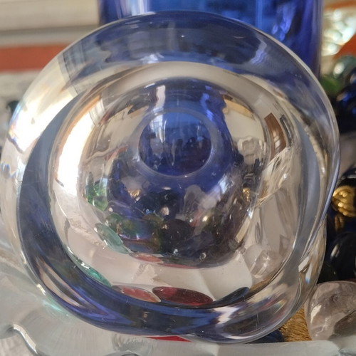 Famous Grouse Tumbler glass like new, heavy crystal whisky