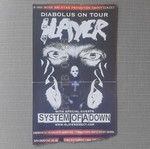 Slayer and System Of A Down Diabolus on Tour 1998 ticket used