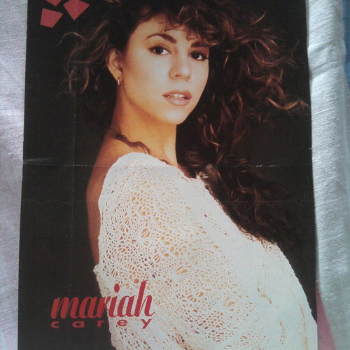 Mariah Carey & Dakis poster used, magazine Katerina 29x20.4 cm