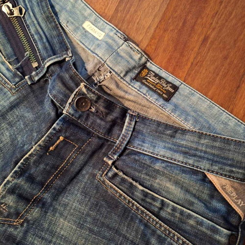 Replay men's denim pants used, size M