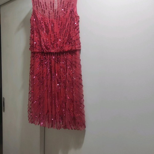 Demetrios dress with rhinestones like new