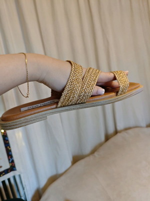 Steve Madden Parkley Sandal new, size 41, brown