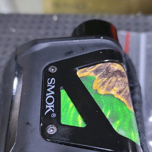 Smok Scar 18650 box mod used, black, IP67 protection