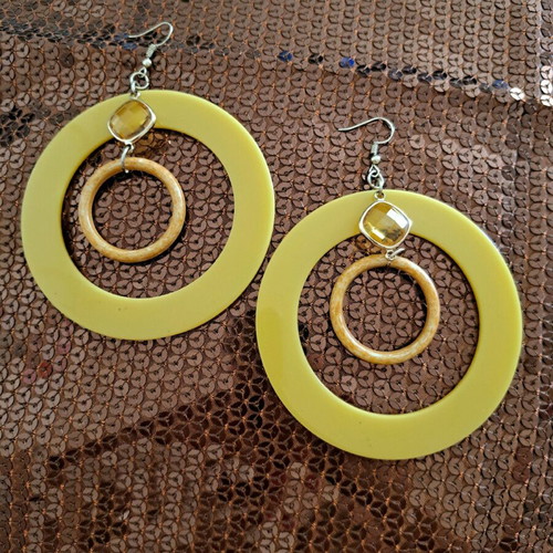 Handmade earrings, 4 pairs, new