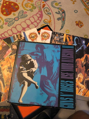 Guns and Roses Use Your Illusion 2 2LP used, first press