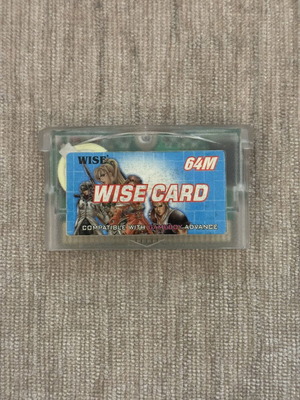 Wise Card 64M Nintendo Game Boy Advance cartridge