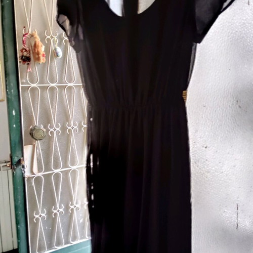 Fantasy asymmetrical black dress like new