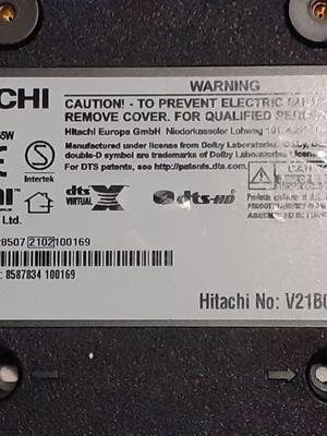 Πλακέτες τηλεόρασης Hitachi 32HE4200 μεταχειρισμένες για 32”