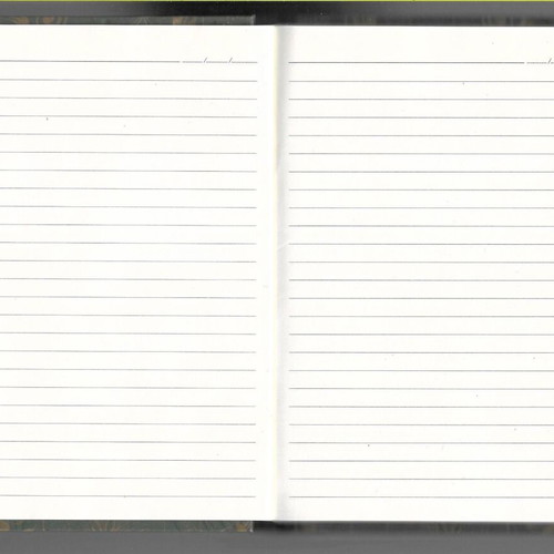 Hardcover notebook like new with elastic 20x14 cm, 90 pages