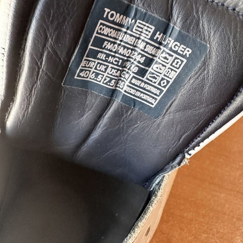 Tommy Hilfiger athletic shoes unisex size 40 used white