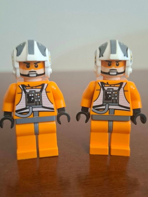 Lego Star Wars Zev Senesca Minifigures set of 2, like new