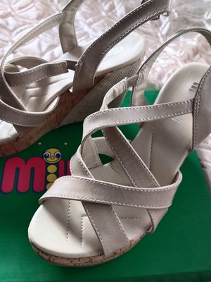 Millepiedi women's platform sandals new with box size 38
