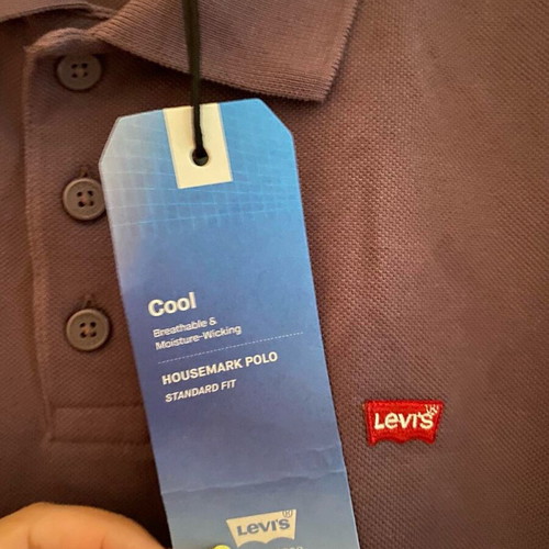 Levi's Polo new, unworn, size L, purple