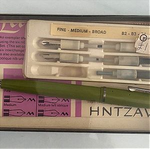 Vintage Platignum Silverline Lettering Pen Set