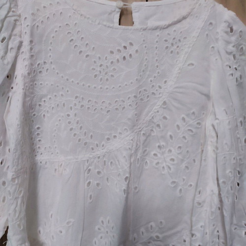 Zara dress size 6 like new, white