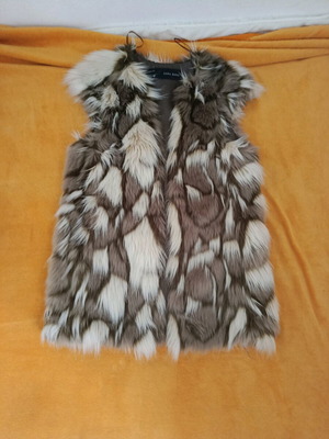 Αμανικά Zara μεταχειρισμένα, άσπρο και καφέ, μέγεθος M