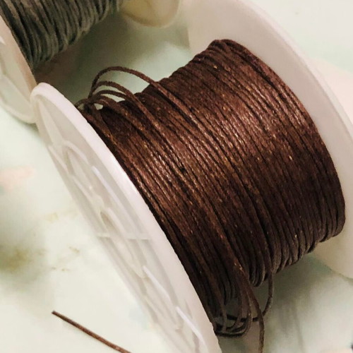 Jewelry making cords used, pack of 3, 100% cotton