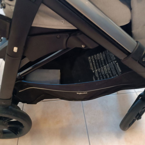 Inglesina Aptica Baby Stroller like new, Silk Grey Black Chassis