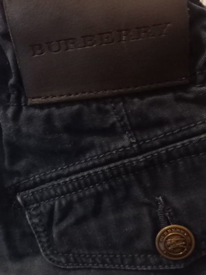 Burberry Pants Blue Like New For Boy 3 Years 98 cm