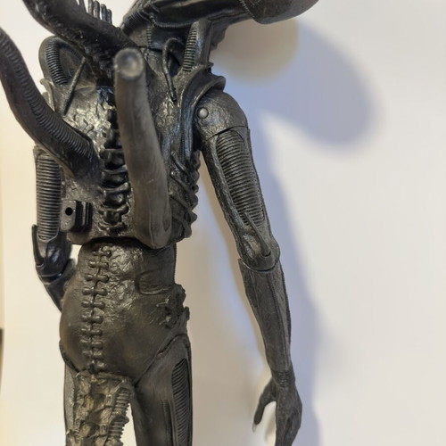Alien figure refurbished, 80cm length with tail, 50cm height
