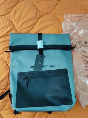 Porsche backpack waterproof new gray