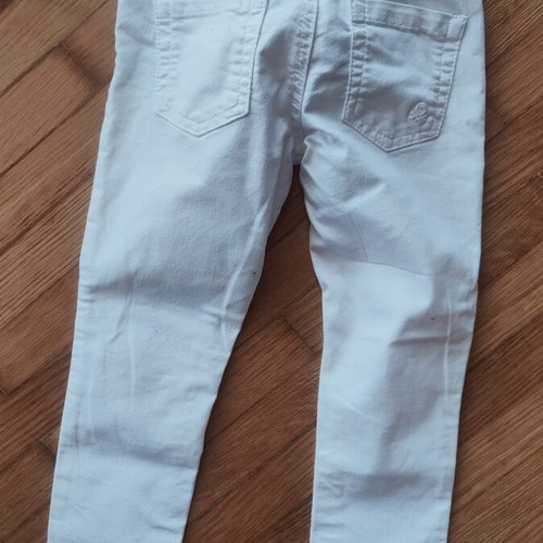 Benetton jeans like new, size 116 cm, age 5-6 years, white