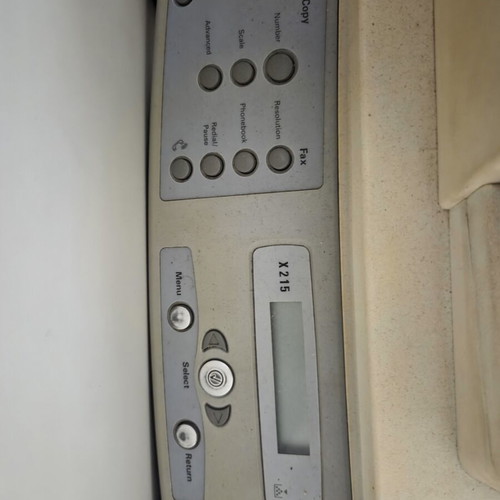 Lexmark X215 MFP laser printer used for spare parts