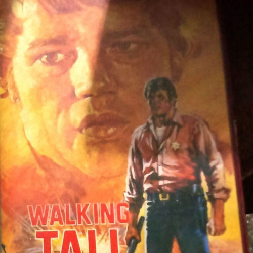 Walking Tall VHS video cassette used, 1980s Baker Hartman