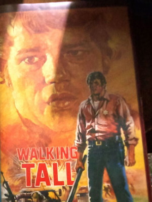 Walking Tall VHS video cassette used, 1980s Baker Hartman