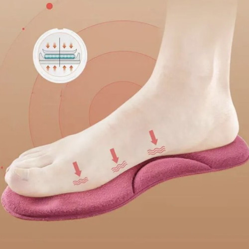 Self-heating thermal insoles new, soft comfort for feet