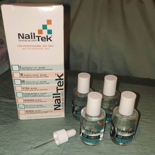 Nail Tek 10 Speed Polish Drying Drops new, pack of 4