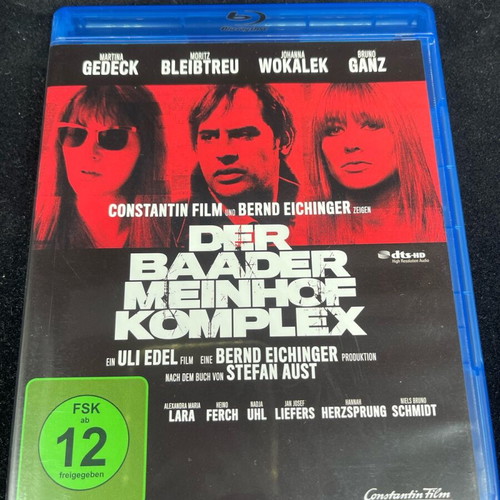 Der Baader Meinhof Komplex Blu-ray like new, action historical