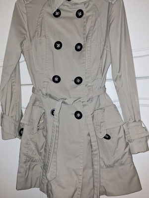 Vintage Zara καμπαρντίνα μεταχειρισμένη, μέγεθος M, μπεζ