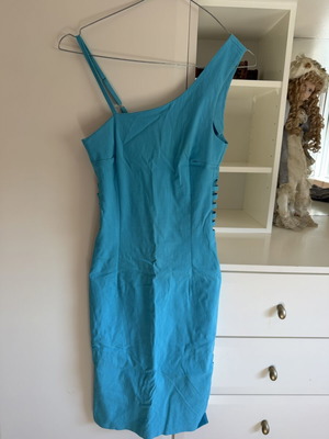Summer dress like new, turquoise, size S