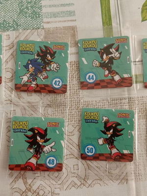 Sonic Koukouroukou stickers pack of 8 new sealed