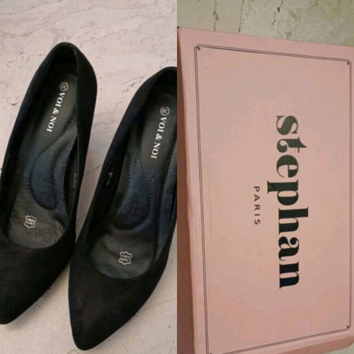 Voi Noi Black Pumps Size 37 Like New
