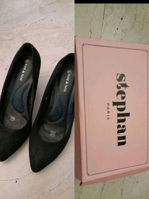 Voi Noi Black Pumps Size 37 Like New