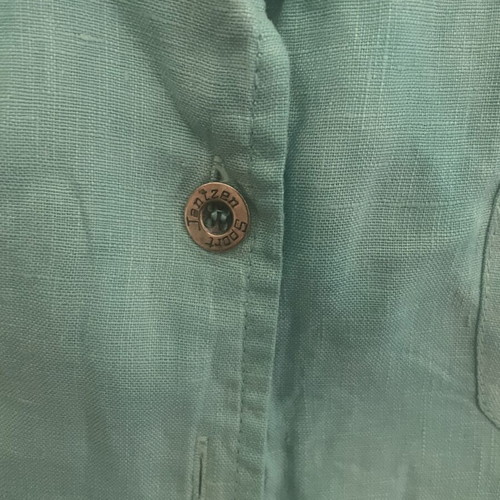 Jantzen Sport vintage women's short-sleeve shirt turquoise used
