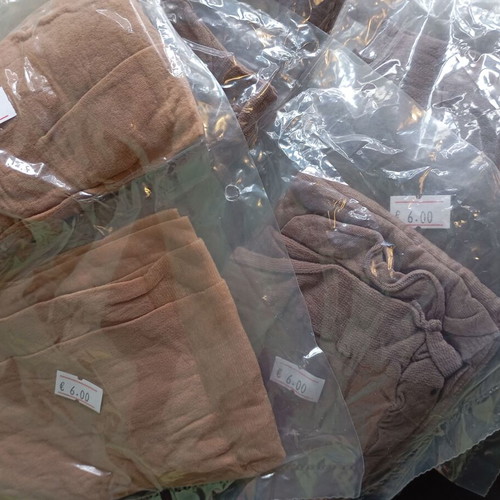 Tights new, pack of 5 pairs (10 pieces), brown earth tones